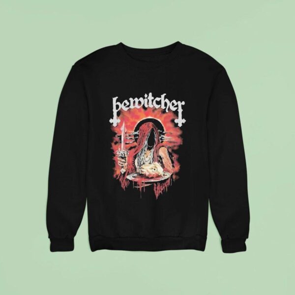 Bewitcher The Widow S Blade Head Lamb Sweatshirt