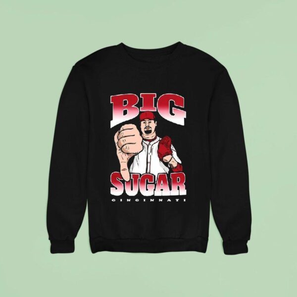 Big Sugar Zach Maxwell Cincinnati Reds Sweatshirt