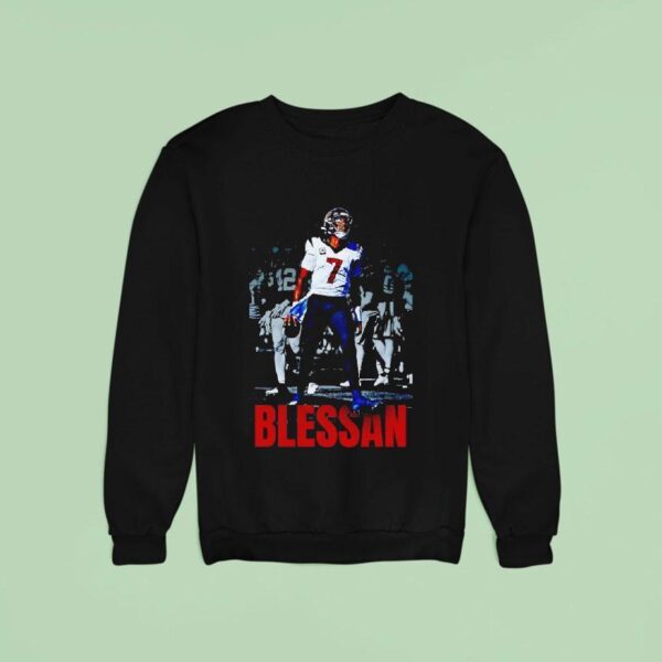 Blessan Cj Stroud Houston Texans Football Sweatshirt