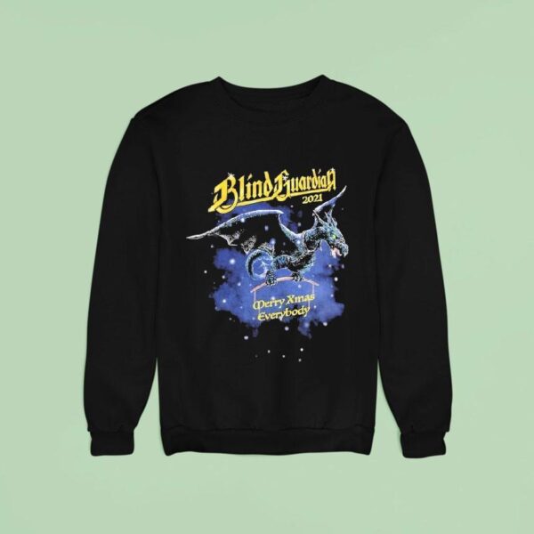Blind Guardian Merry Xmas Everybody Holiday Sweatshirt