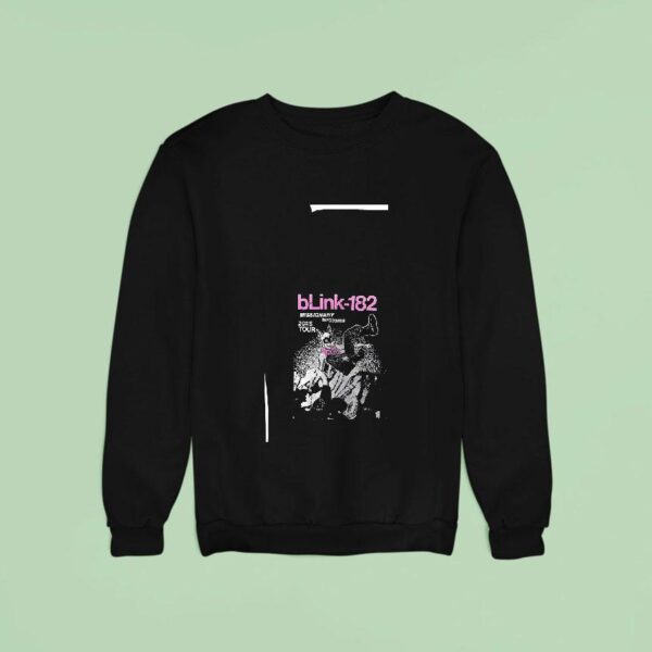 Blink Missionary Impossible Tour Dates Sweatshirt
