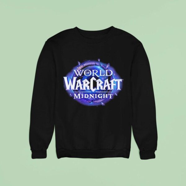 Blizzard World Of Warcraft Midnight Logo Sweatshirt