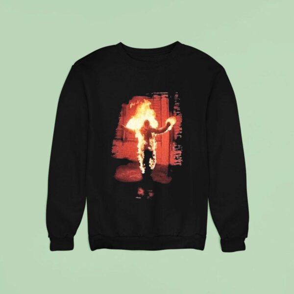 Blue Grape Rammstein Burning Man Sweatshirt