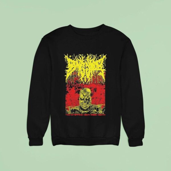 Bonginator Two Stepping Neon Weed Death Sweatshirt