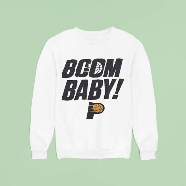 Boom Baby Indiana Pacers Logo Sweatshirt