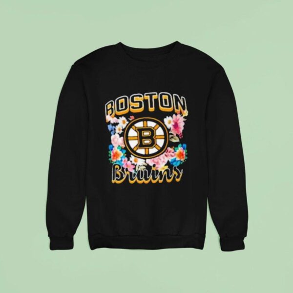 Boston Bruins Floral Bloom Sweatshirt