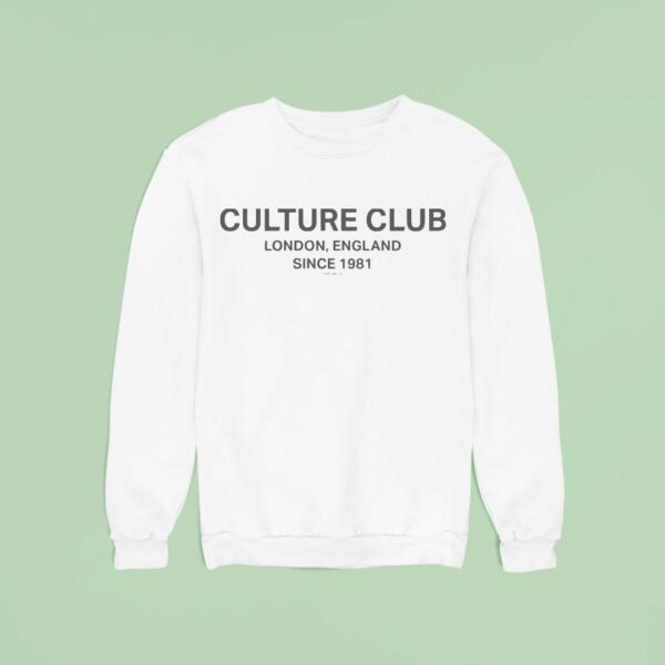 Boy George And Culture Club Stencil Since Sweatshirt
