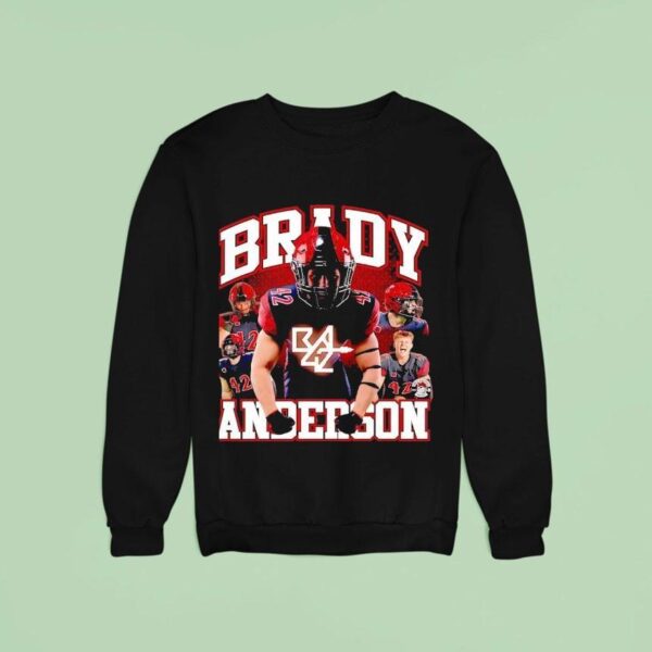 Brady Anderson San Diego State Aztecs Football Sweatshirt