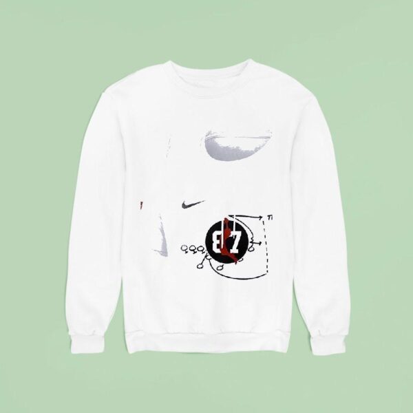 Brent Jones San Francisco Ers Honoring The Legacy Of Dwight Clark Silhouette Sweatshirt