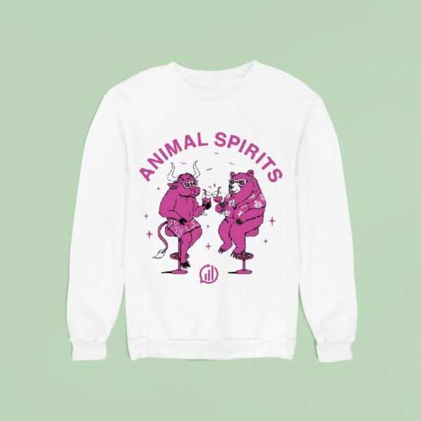 Buffalo And Bear Animal Spirits Summer Sweatshirt