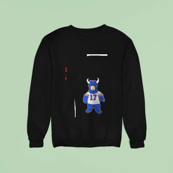 Buffalo Bills Josh Allen King Of The Bills Cartoon Masco Sweatshirt