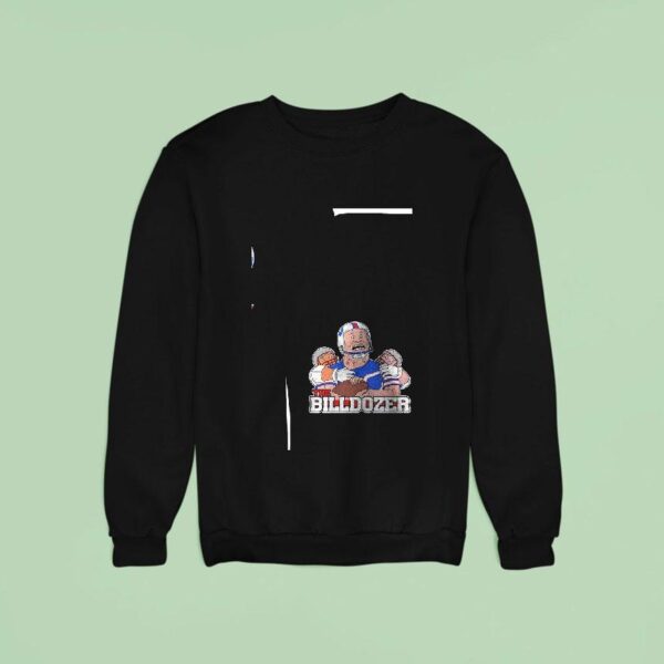 Buffalo Bills King Of The Bills The Billdozer Cartoon Sweatshirt