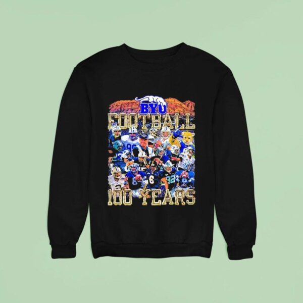 Byu Cougar Football Celebrate Years Sweatshirt