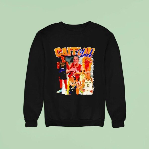 Caitlin Clark Fever Basketball Graphic Sweatshirt