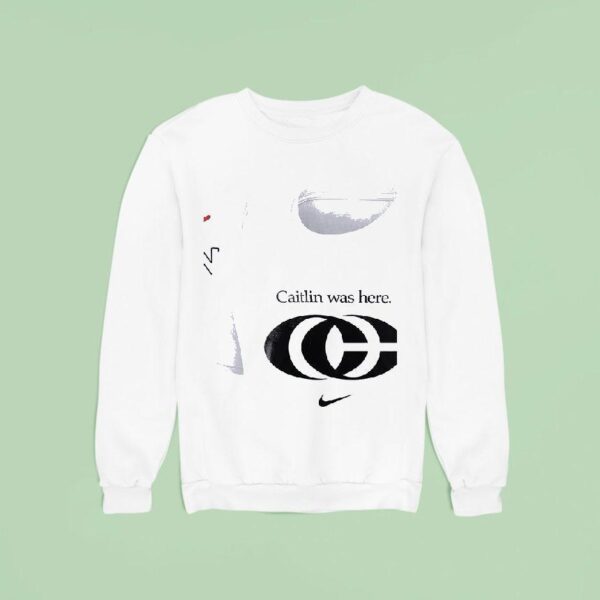 Caitlin Clark Was Here Logo Signature Sweatshirt