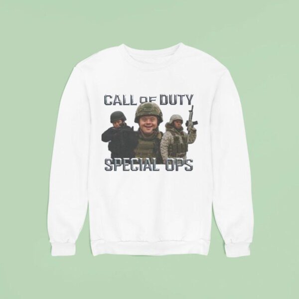 Call Of Duty Special Ops Down Sweatshirt