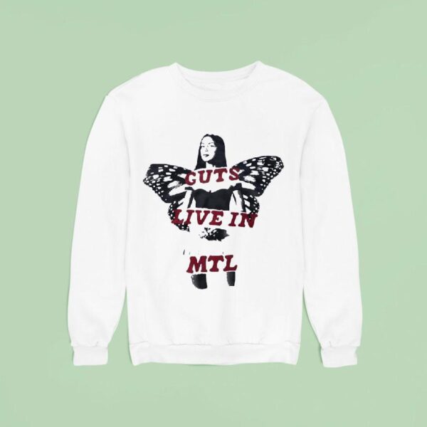 Camiseta Olivia Guts Live In Mtl Sweatshirt