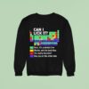 Can I Lick It Periodic Table Of Elements Science Sweatshirt