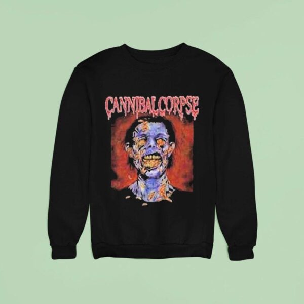 Cannibal Corpse Skull Full Of Maggots Sweatshirt