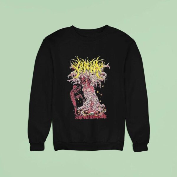Carcosa The Axe Forgets The Tree Remembers Death Metal Sweatshirt