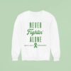 Cardinals Mental Health Awareness Month Never Fightin Alone Sweatshirt