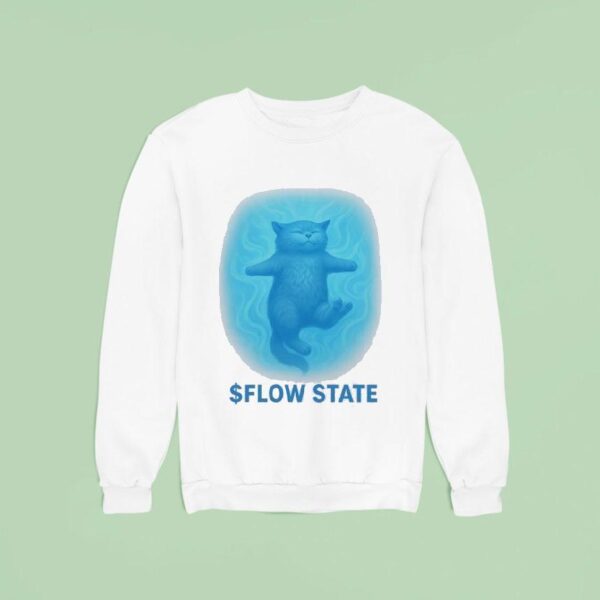 Cat Chill Flow State Sweatshirt