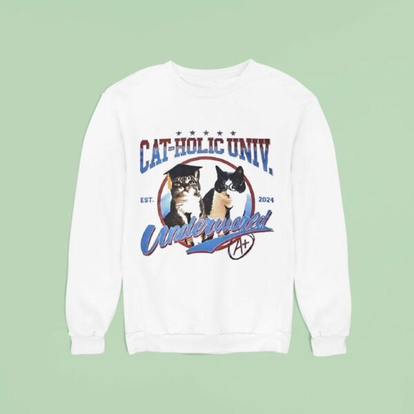 Cat Holic Univ Underworld Est Sweatshirt