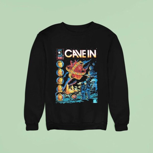 Cave In Beyond The Pendulum By Kristin And Brian Walsby Sweatshirt