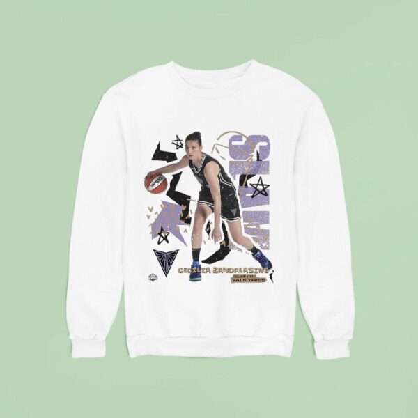 Cecilia Zandalasini Slam Golden State Valkyries Wnbpa Sweatshirt