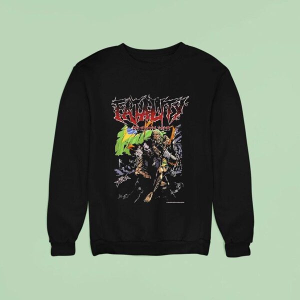Charles Oliveira Fatality Do Bronx Wins Full Violence Sweatshirt