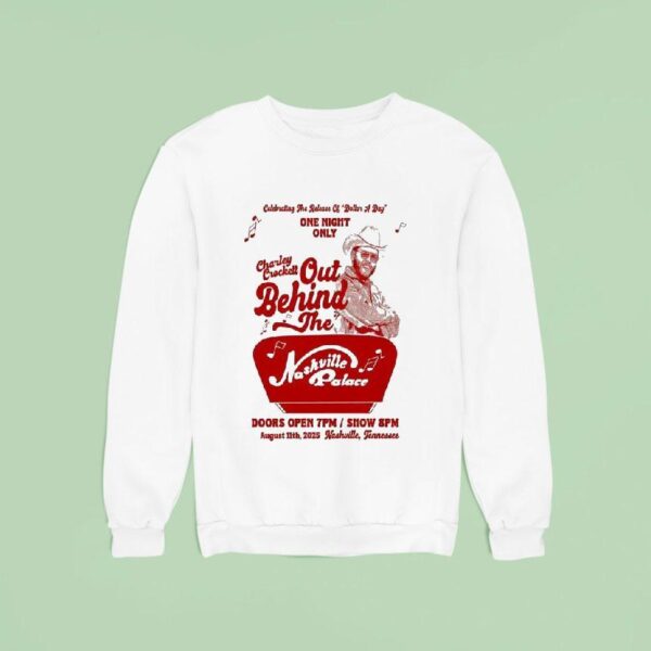 Charley Crockett At Nashville Palace On August Sweatshirt