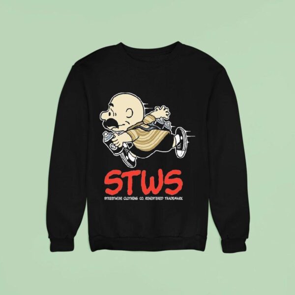 Charlie Brown Streetwise Run Up Sweatshirt