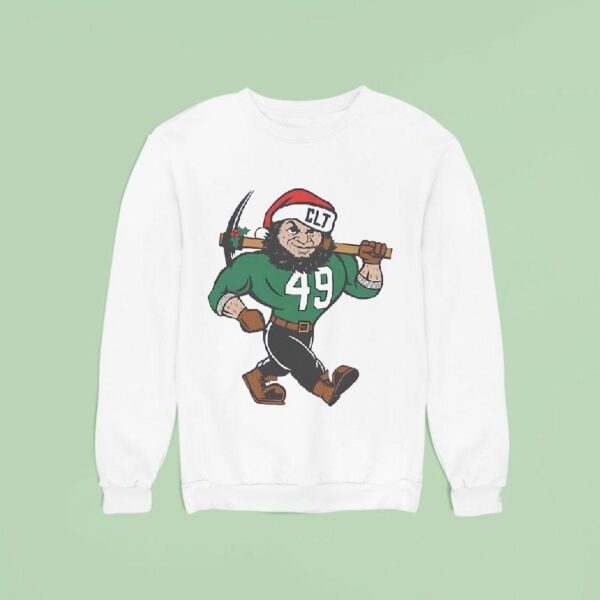 Charlotte Ers Big Norm Glass Christmas Sweatshirt