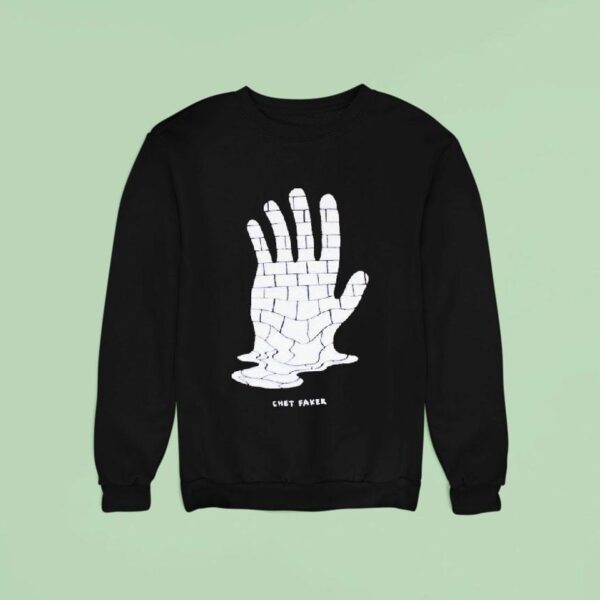 Chet Faker Brick Drip Hand Sweatshirt