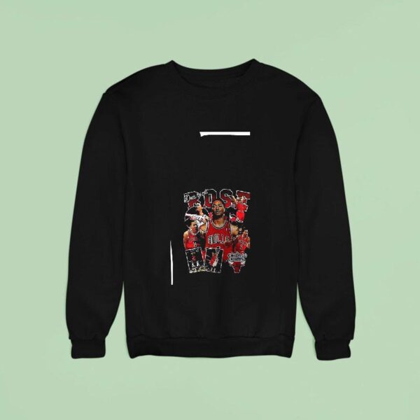 Chicago Bulls Derrick Rose Graphic Vintage Sweatshirt