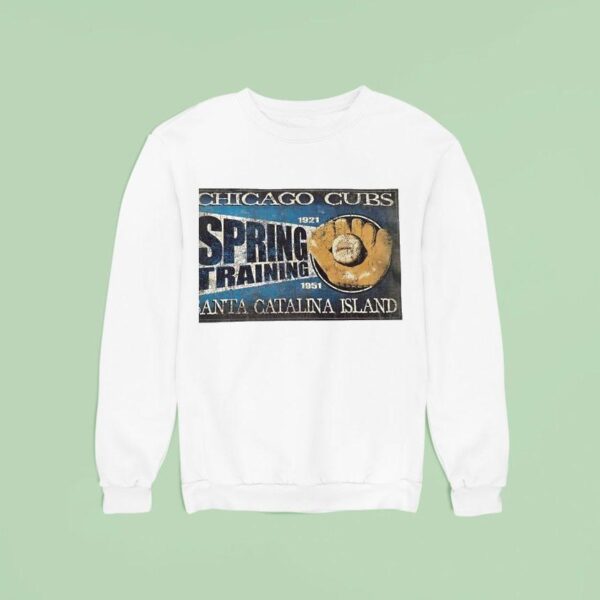 Chicago Cubs Baseball Spring Training Santa Catalina Island Vintage Sweatshirt