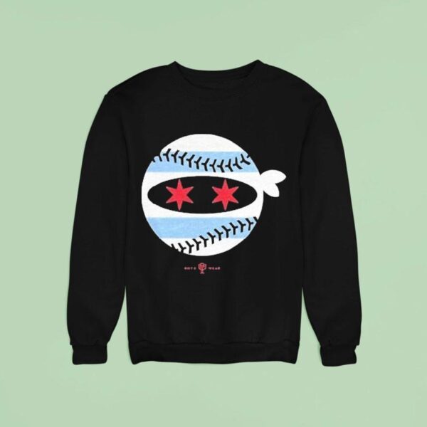 Chicago Cubs Pitching Ninja Sweatshirt