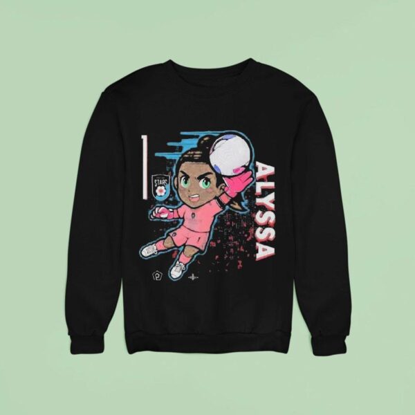 Chicago Stars Alyssa Naeher Caricature Sweatshirt