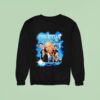 Christian Slater Lightning Graphic Sweatshirt