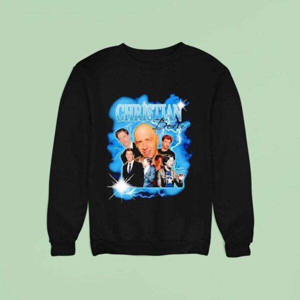 Christian Slater Lightning Graphic Sweatshirt