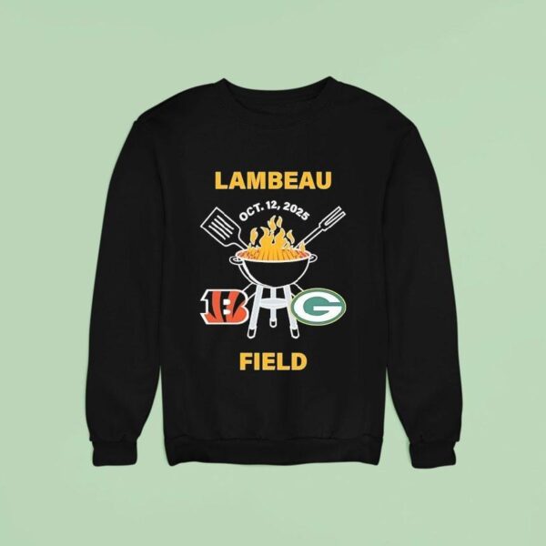 Cincinnati Bengals Vs Green Bay Packers Lambeau Field Sweatshirt