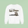 City Skyline Greatings From San Diego Padres Sweatshirt