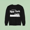City Skyline Greetings From New York Yankees Sweatshirt