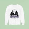 City Skyline Northwestern Wildcats Football Helmet Sweatshirt