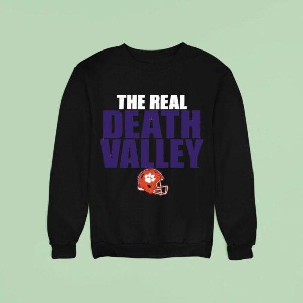 Clemson Tigers The Real Death Valley Helme Sweatshirt