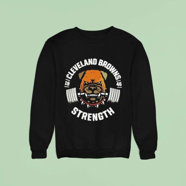 Cleveland Browns Strength Dog Gym Sweatshirt