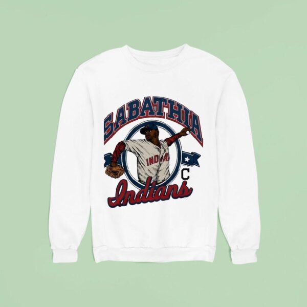 Cleveland Indians Cc Sabathia Six Time All Star Sweatshirt