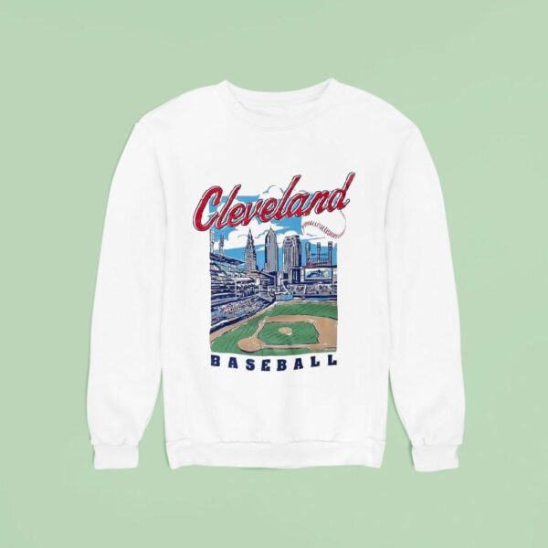 Cleveland Summer Baseball Sweatshirt