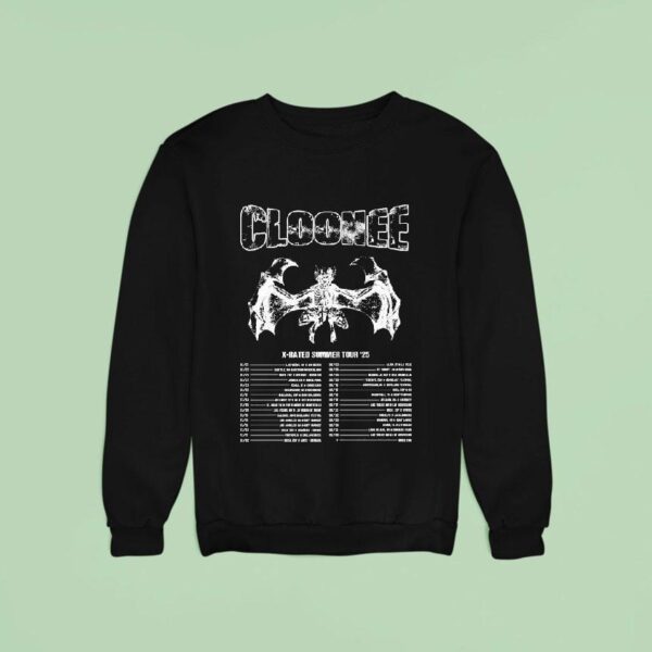 Cloonee X Rated Summer Tour Sweatshirt