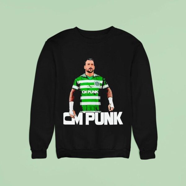Cm Punk Celtic Fc Sweatshirt